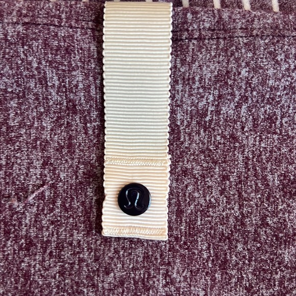 Lululemon Vinyasa Scarf Purple Striped - Picture 2 of 2